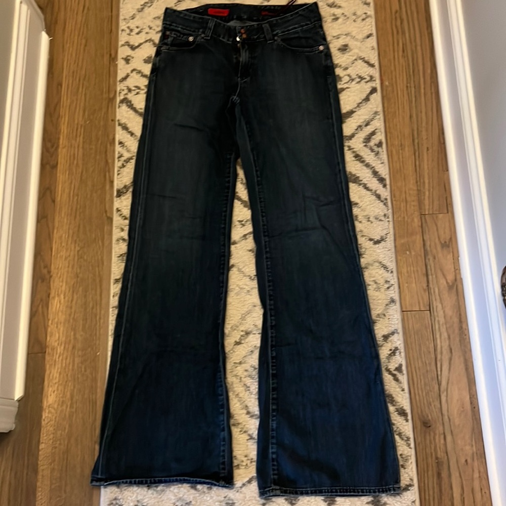 AG wide leg denim jeans